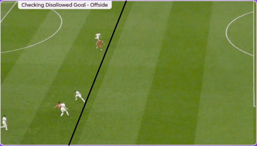 Liverpool's first goal is a bad call. ㄷㄷjpg