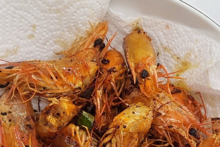 You ate jumbo shrimp in Gimpo