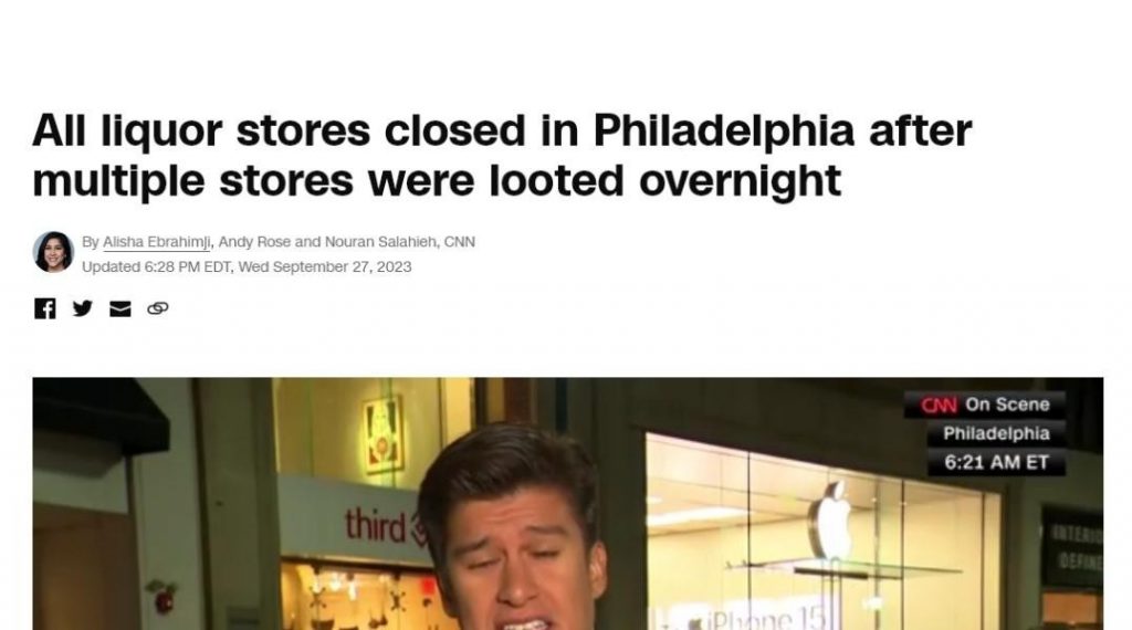U.S. State of the Union Closes All Liquor Stores In Philadelphia