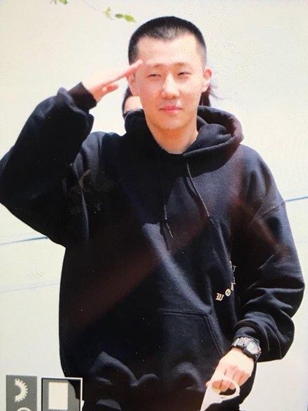 The idol who joined the military yesterday