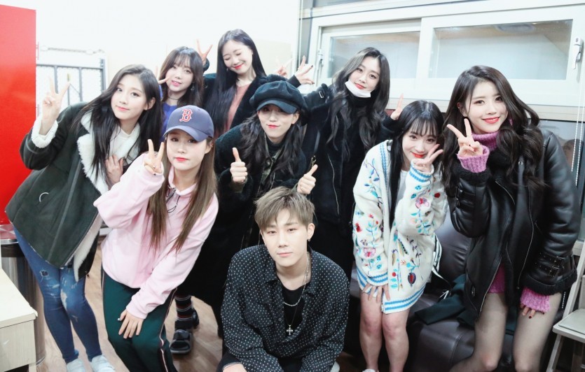 Lovelyz who went to the showcase