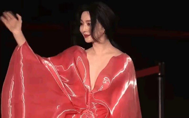 Fan Bingbing Red Carpet Gif at the Busan International Film Festival