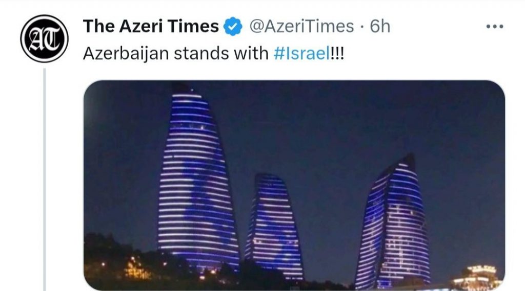 Azerbaijan Declaration of Support for Israel