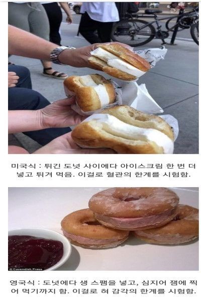 the difference between donuts in the U.S. and the U.S
