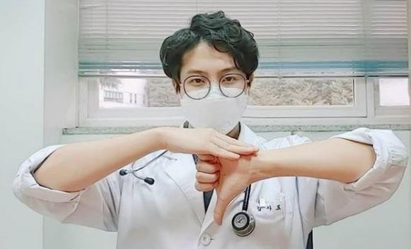 I'm most curious about what he's doing among medical students