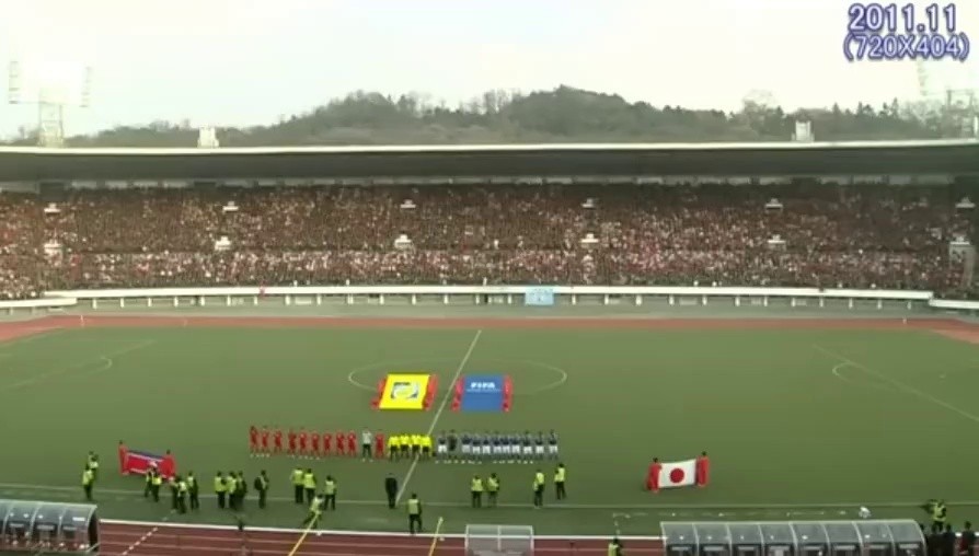 (SOUND)What happens when you play the Japanese national anthem in Pyongyang, North Korea.ㅎㄷ