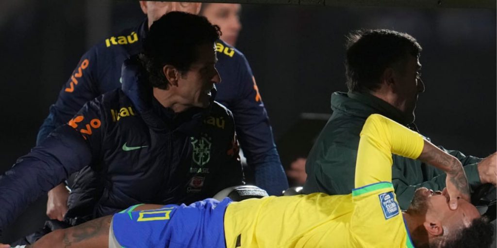 Official Neymar - rupture of anterior cruciate ligament meniscus