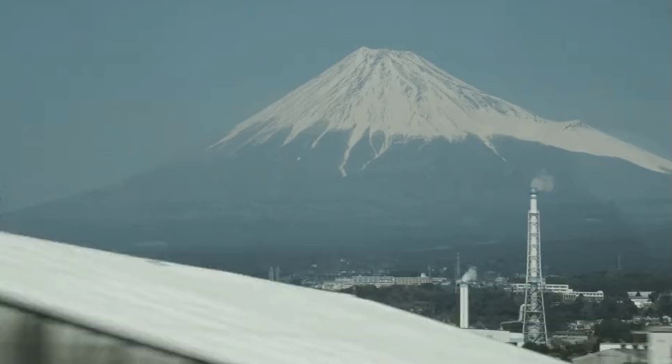 Mount Fuji from the Shinkansen