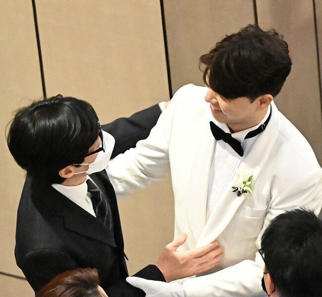 Park Soo-hong's wedding ceremony. The level of congratulatory money for Yoo Jae-seok