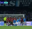 Napoli vs. AC Milan Raspadori Crazy Free Kick equalizer (Singing "Shaking". (Singing "Shaking"