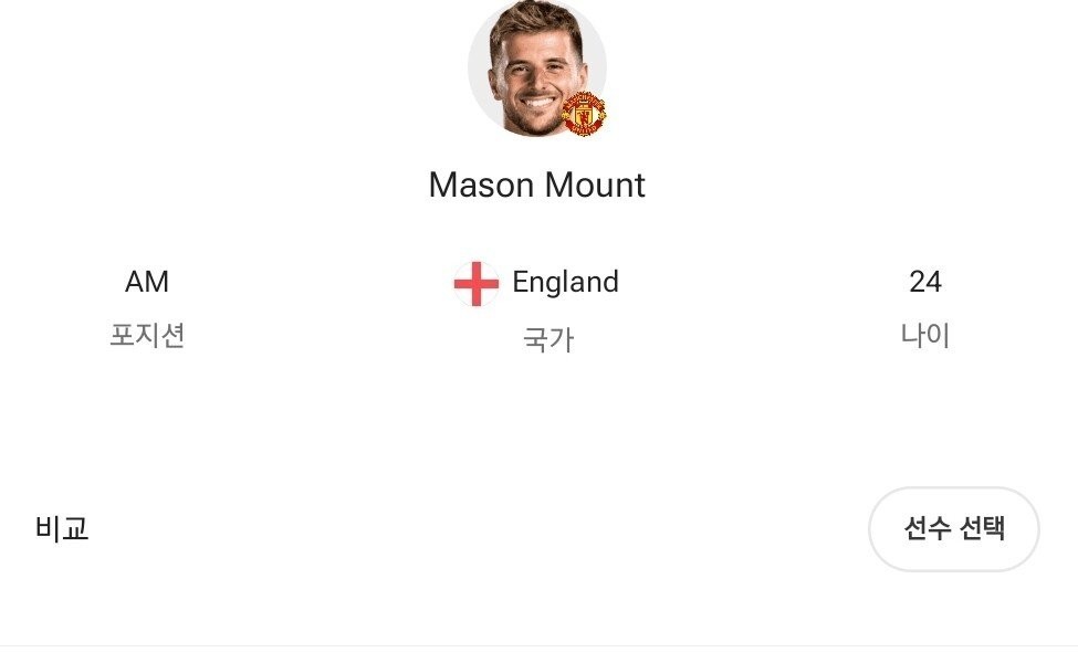 Beckham successor United No. 7 Mason Mount against Man City