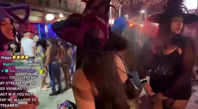 (SOUND)Video of the scene where Twitch Live was broadcast during the Halloween shooting in the U.S