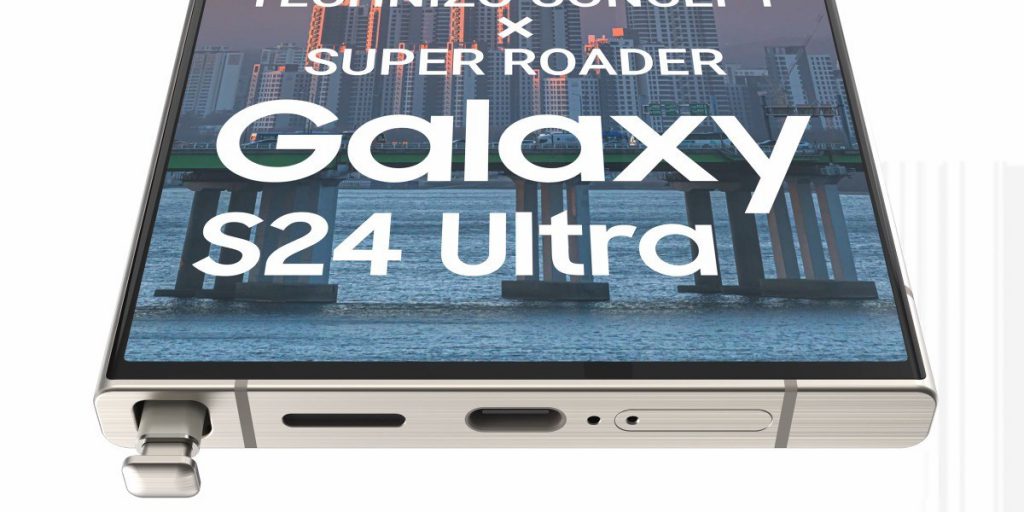 Galaxy S24 Ultra Expected Rendering With Edge Disappearing