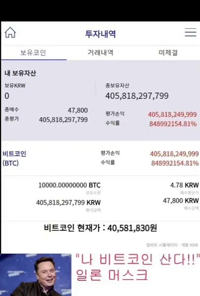 (SOUND)If you bought 50,000 won worth of Bitcoin in 2010
