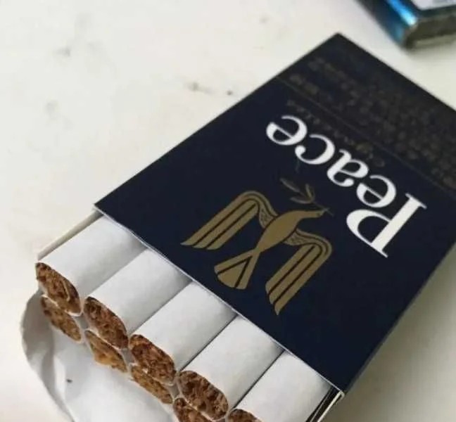 a cigarette of peace made in Japan