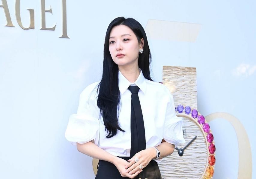 Kim Jiwon at the event yesterday