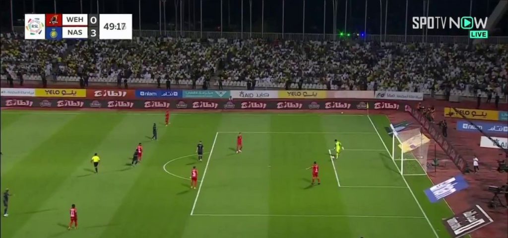 (SOUND)Ronaldo's extra goal between Al Wehda and Al Nasr replaysDdddddddddddddddddd SIIIUUUUUUUUUUU