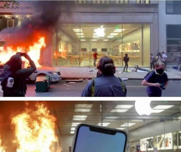 Apple store conditions in the U.S