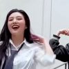 Red Velvet Joy Gums Smooth Thighs in School Uniforms