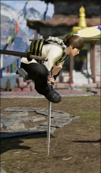 Korean female police officer appears in the game(c) C