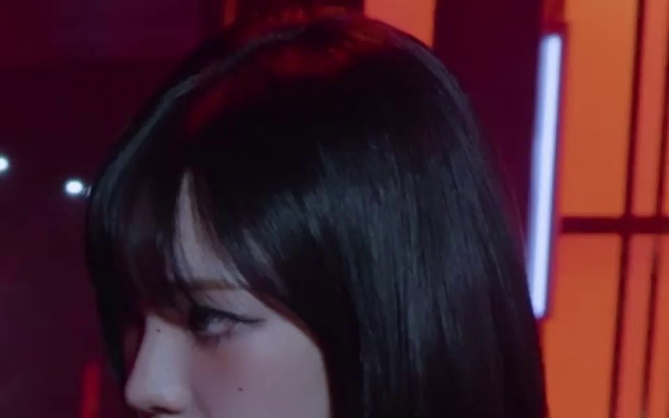 Drama music video action scene behind Espacarina denim corset bust