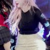 (SOUND)See-Through T-Shirt Angora Fur Mini Skirt Dream Catcher Gahyeon