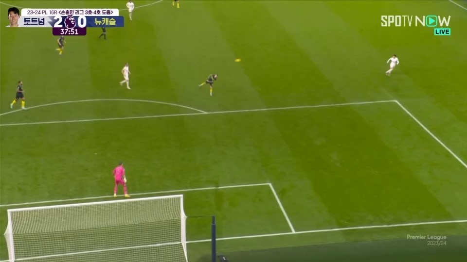 (SOUND)Tottenham v Newcastle Son Heung-min 2's Hischalisson additional goal commentary version