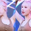 BBG Eunha's sleeveless fashion with cool open armpits