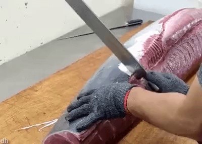 a tuna knife