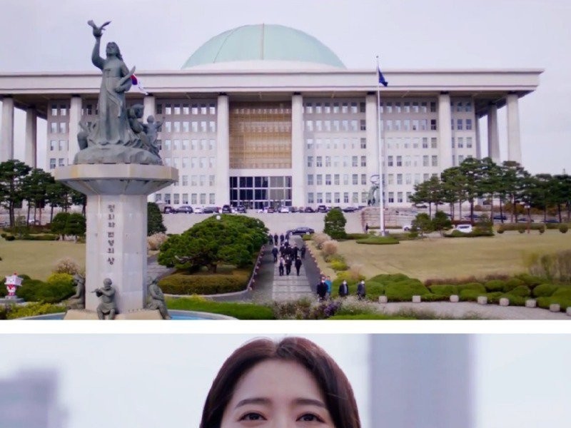 Oh Yoon-ah, who became a member of the National Assembly in the web drama "Female Military"