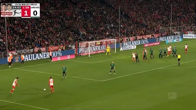 München v Stuttgart Kim Min-jae scored his league debut goal (c) C. (c) C