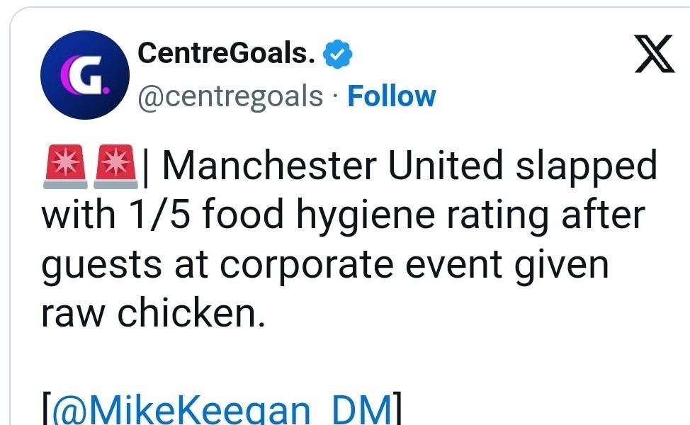 Keegan Exclusive Manchester United Offers Uncooked Raw Chicken To Guests At Event