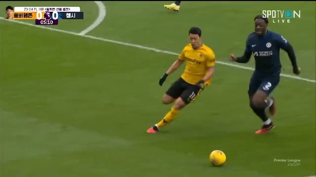 Wolverhampton v Chelsea Hwang Hee-chan's aggressive physical fight, but it's called foul