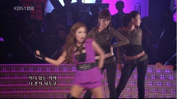 When I was a trainee, I was a backup dancer for CHAE YEON