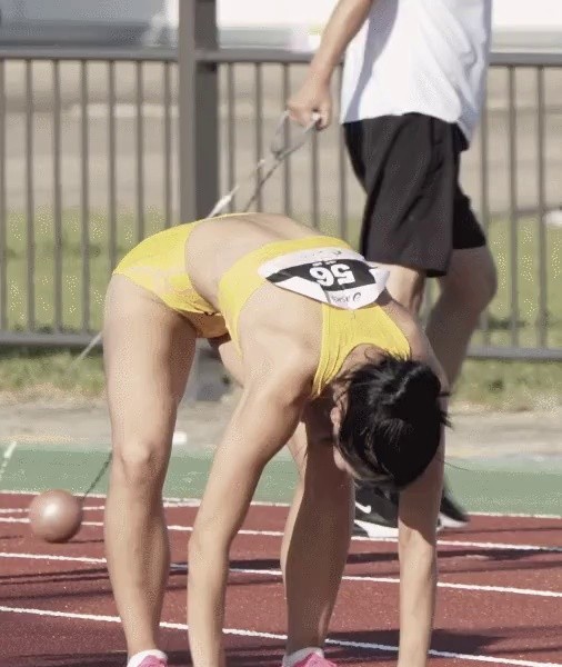 the muscles of the track and field