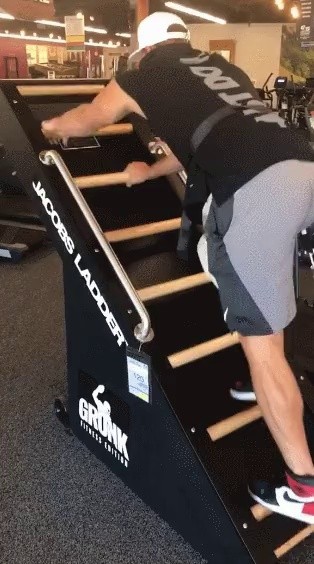 an aerobic torture device that is said to be harder than the stairs of heaven