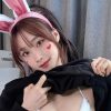 Christmas event outfit pink bunny girl string lingerie Myeongachu