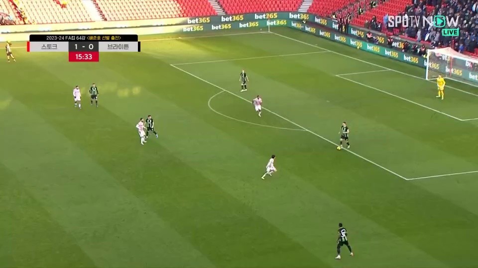 (SOUND)Stoke v Brighton Bae Junho's own goal-inducing commentary version