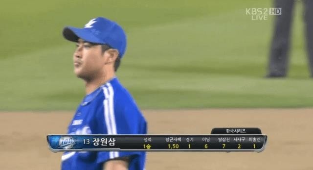 Jang Won-Sammi, a baseball player who is famous for his good personality