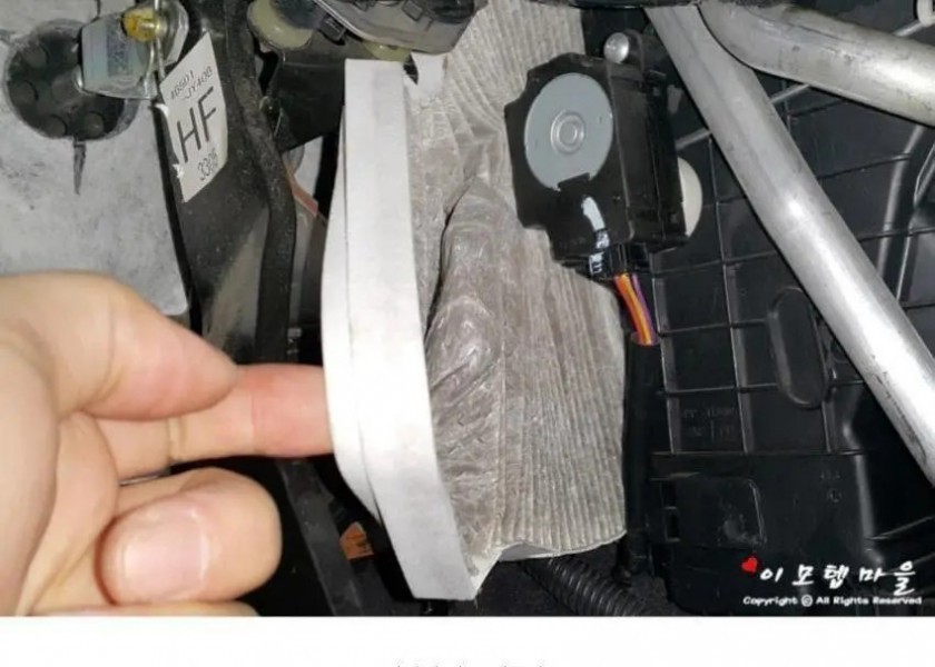 Renault Samsung Air Conditioner Filter Replacement Method Real