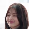 - A thin turtleneck in a coat. - JIHYO of TWICE. - Airport