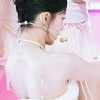 (SOUND)Halter neck white sleeveless dress Back muscles fromis_9 Lee Chaeyoung
