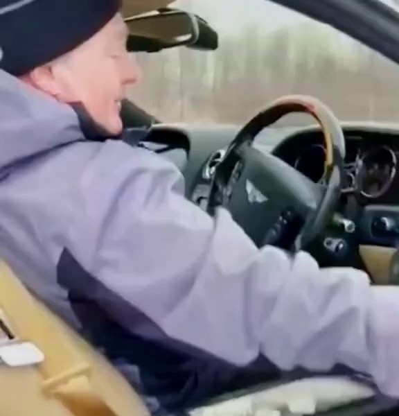 (SOUND)A unique Bentley of a rich Russian brother