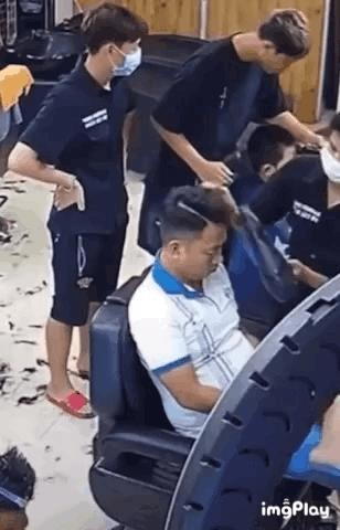 a hair salon disaster