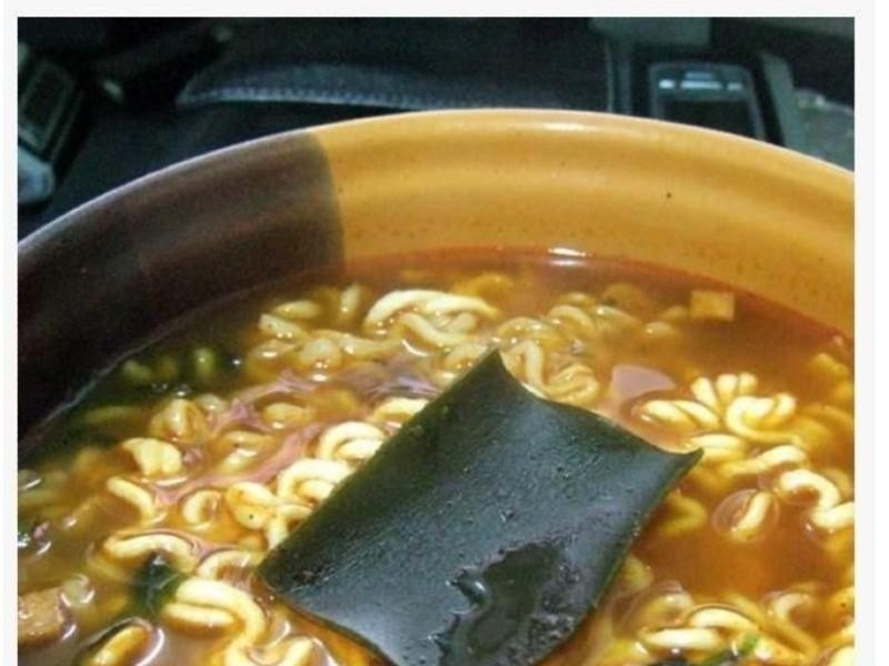 Raccoon ramen. Shocking result