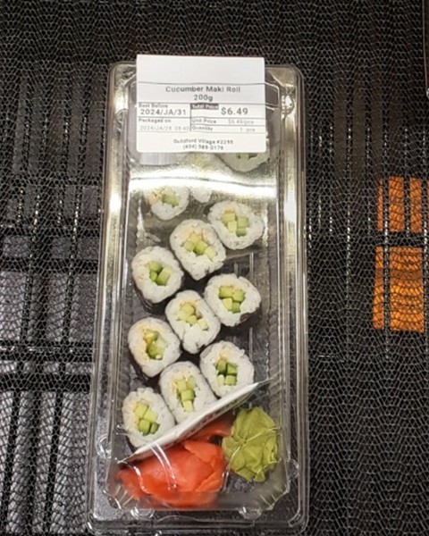 What's up with Canadian prices? If you sell kimbap