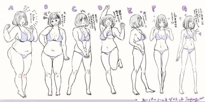 A survey of girlfriend's body preferences