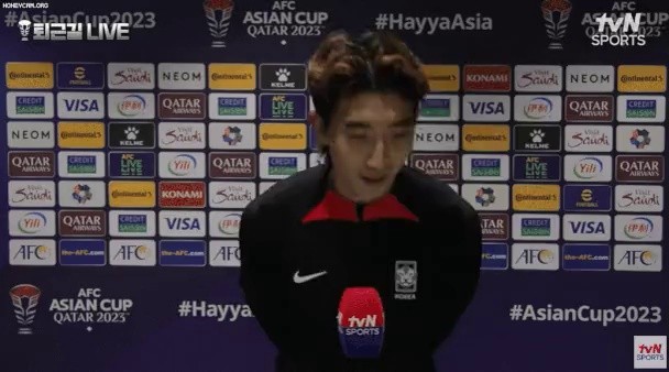 Recent status of the broadcasters who watched Cho Hyun-woo's interview after the Asian Cup round of 16 match