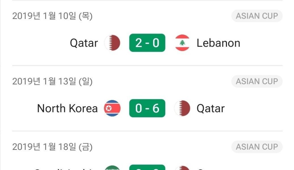 the most perfect victory in the history of the Asian Cup