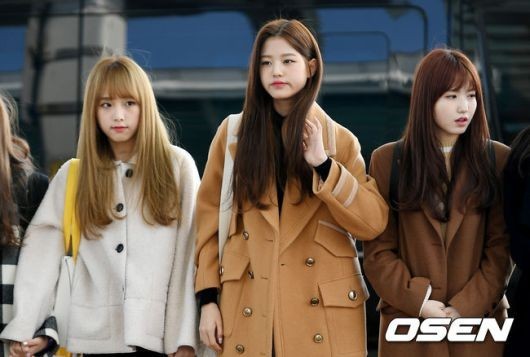 IZ*ONE Choi Yena-Jang Won-young-Hitomi must be tired from the lovely girls' schedules